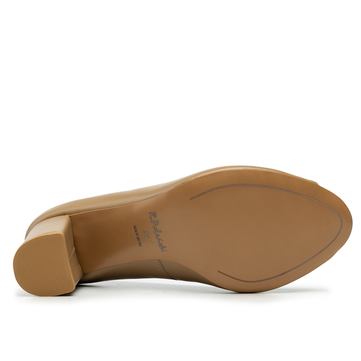 Czółenka R.Polański 1140 - Camel Lico