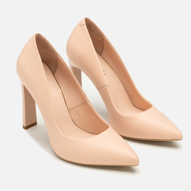 Szpilki R.Polański 1914 - Różowy Polina 585 Lico