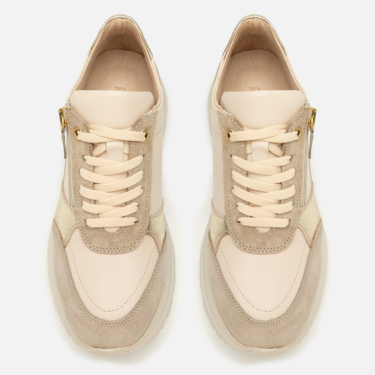 Sneakersy R.Polański 2146 - Beżowy