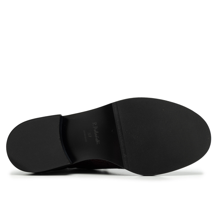 Botki R.Polański 1580/K - Bordowy Naplak