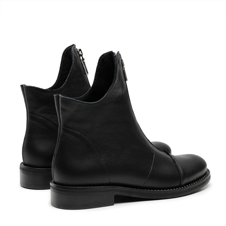 Botki R.Polański 1580/K - Czarny Lico/Czarny Dollaro