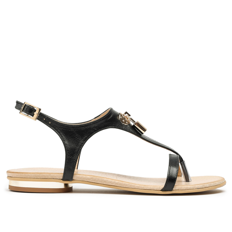 Sandały 1100 - Czarny Lico