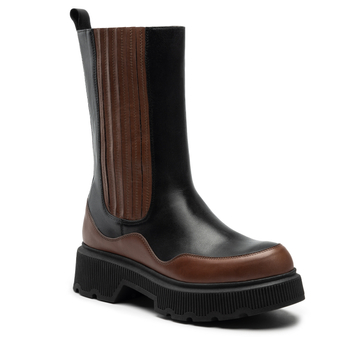 Sztyblety R.Polański 1558 - Czarny Lico/Brązowy Lico