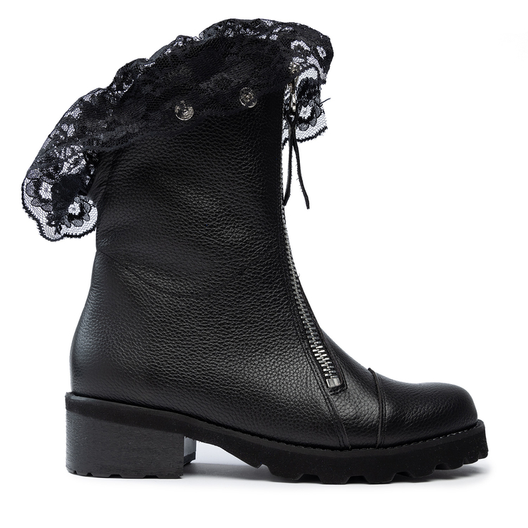 Botki 887 - Czarny Lico