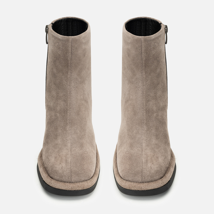 Botki R.Polański 2241 - Cappucino Zamsz