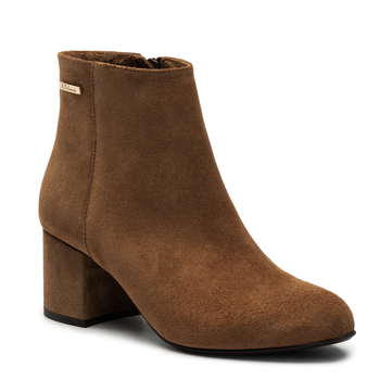 Botki R.Polański 882 - Brązowy 469 Zamsz