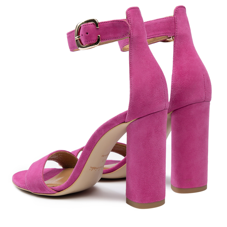 Sandały 876 - Magnolia Zamsz