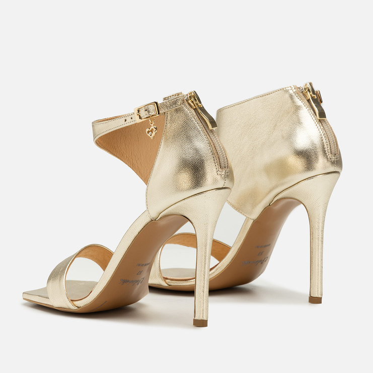 Sandały R.Polański 1735 - Złoty Lico