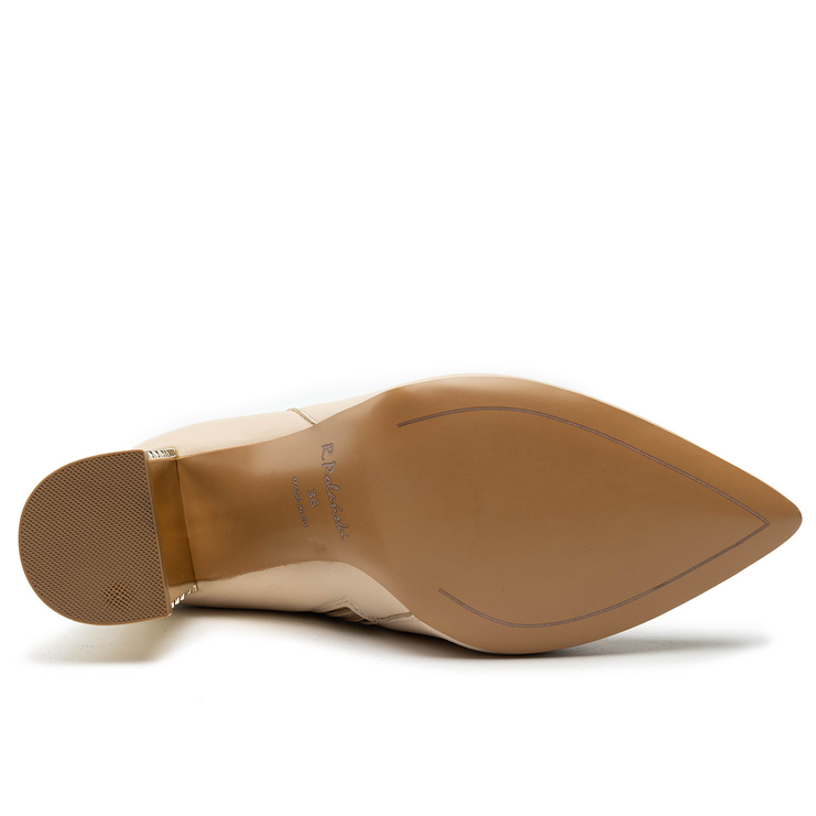 Botki R.Polański 895/A - Beżowy Lico