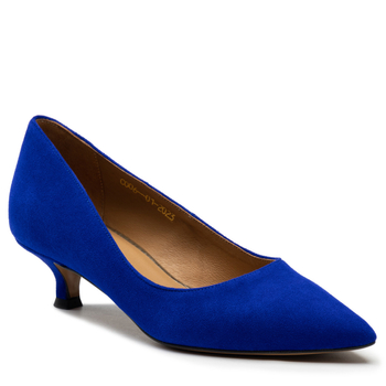 Czółenka R.Polański 1087 - Chaber Zamsz