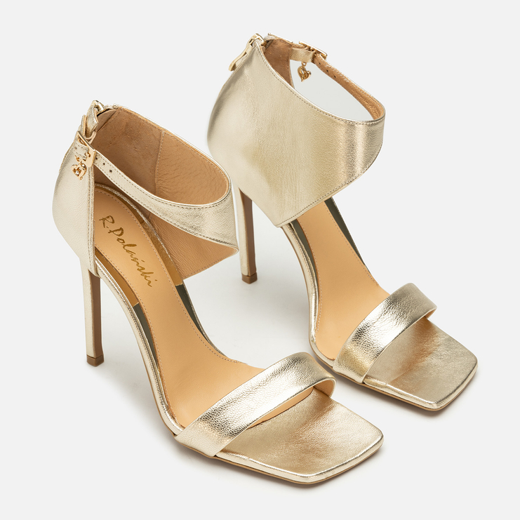 Sandały R.Polański 1735 - Złoty Lico
