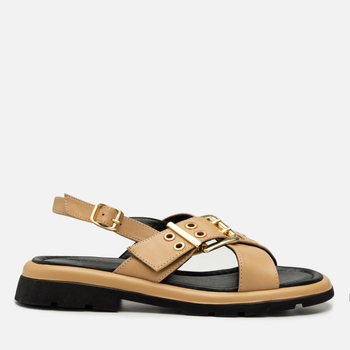 Sandały R.Polański 2210 - Camel Lico