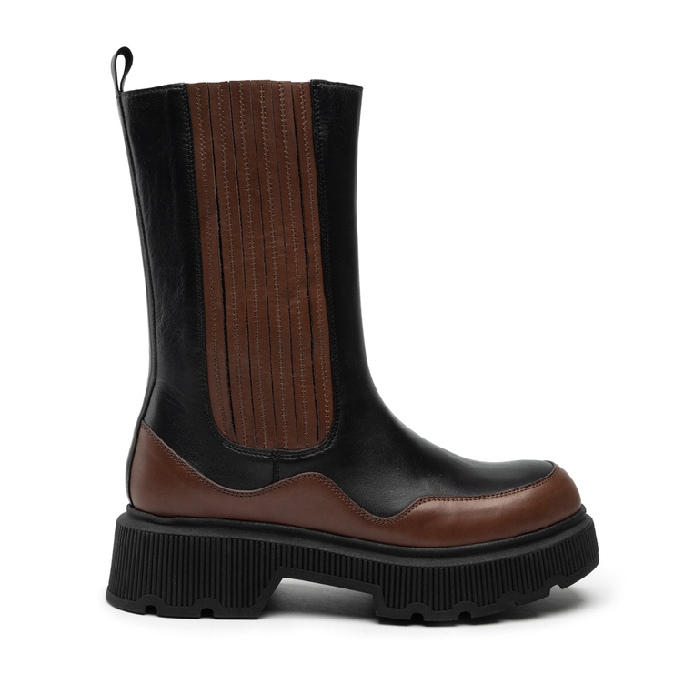 Sztyblety R.Polański 1558 - Czarny Lico/Brązowy Lico