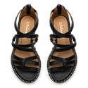 Sandały R.Polański 1642 - Czarny Icar Lico