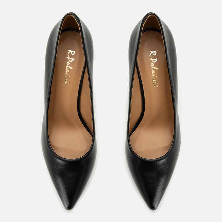 Czółenka R.Polański 2256 - Czarny Lico