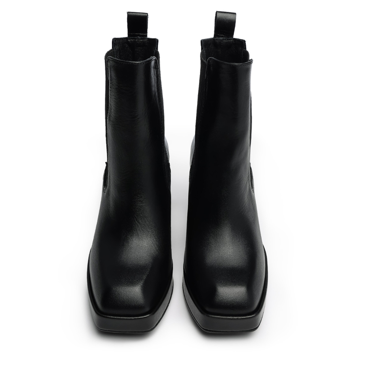 Botki 1353 - Czarny Lico