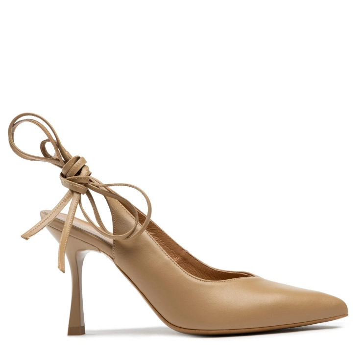 Sandały R.Polański 1421 - Camel Lico