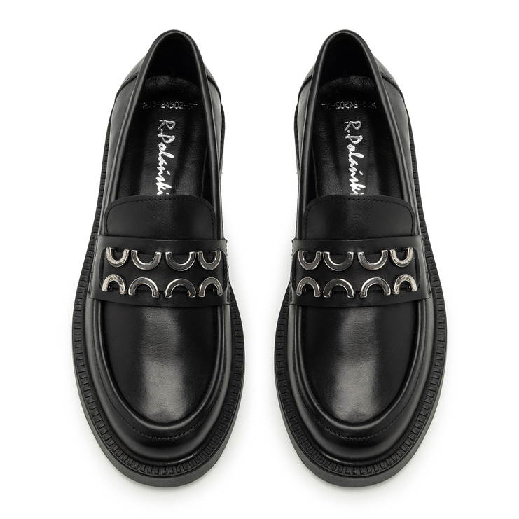 Półbuty R.Polański 2083 - Czarny Lico