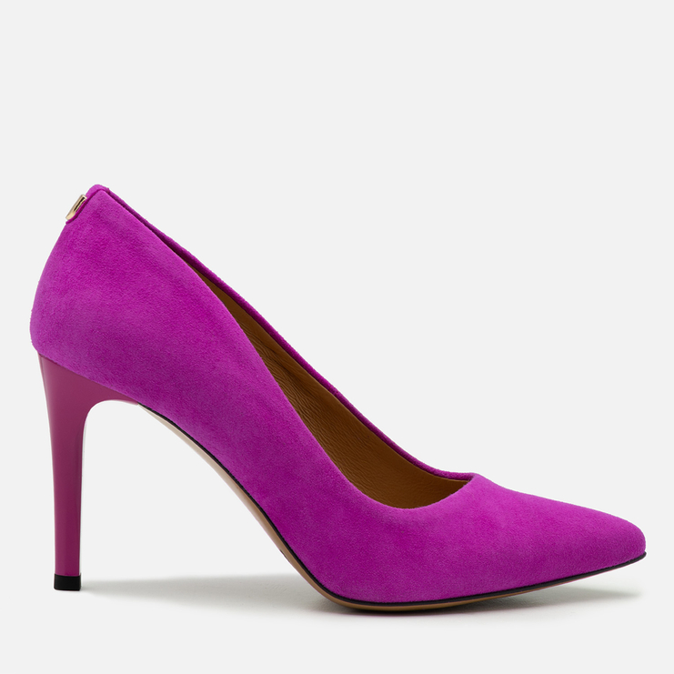 Czółenka 760/A - Fuksja Zamsz