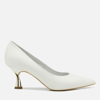 Czółenka R.Polański 1210 - Biały Pixel