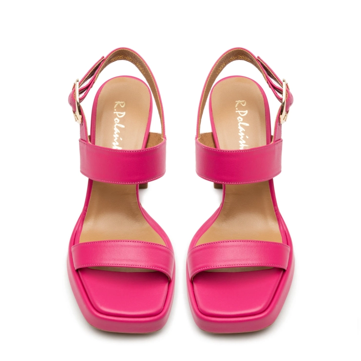 Sandały R.Polański 1451 - Fuksja Polina 559 Lico