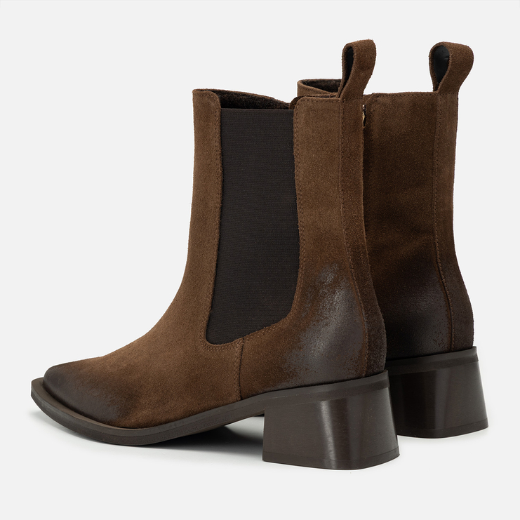 Botki R.Polański 2071/K - Rust Zamsz