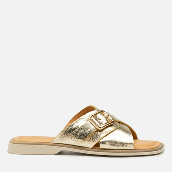 Klapki R.Polański 2205 - Złoty Lico