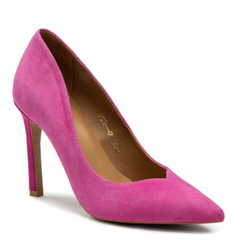 Czółenka R.Polański 1003 - Magnolia Zamsz