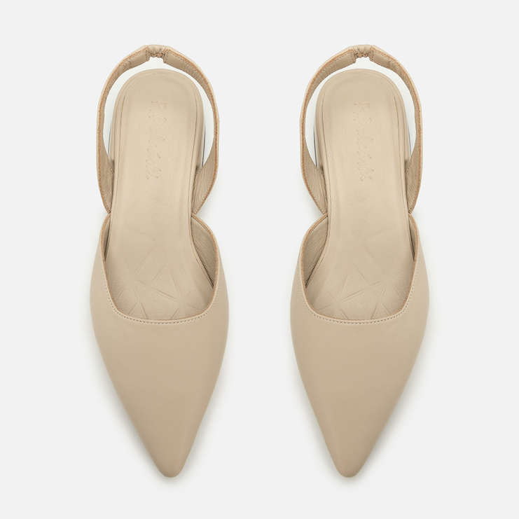 Sandały R.Polański 2216 - Beżowy Lico