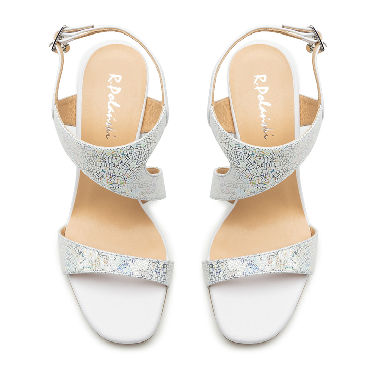 Sandały R.Polański 1681 - Biały