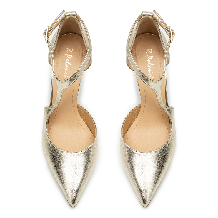 Sandały R.Polański 1720 - Złoty Lico