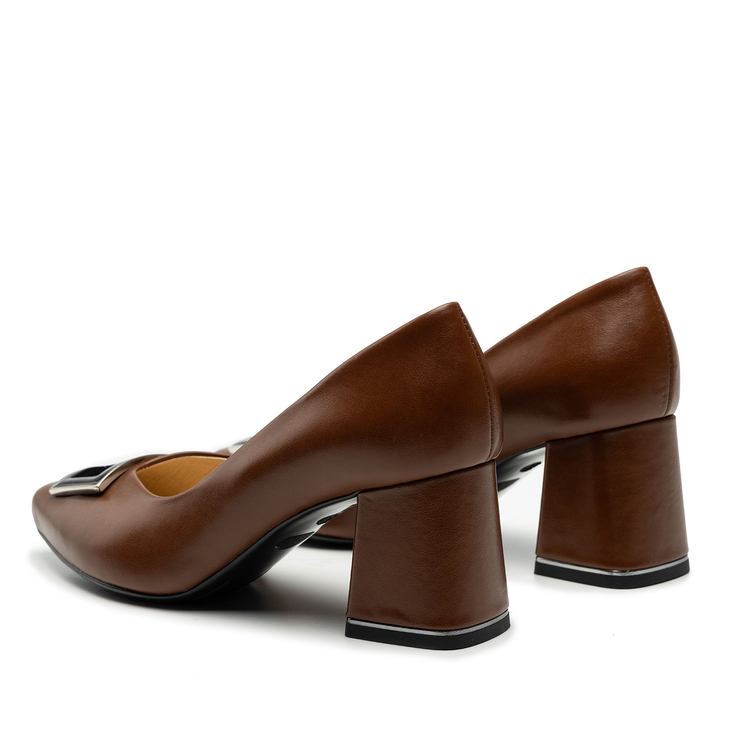 Czółenka R.Polański 1953 - Brązowy Lico