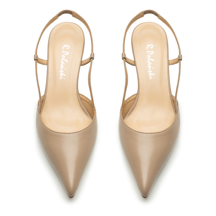 Czółenka R.Polański 1997 - Beżowy Lico