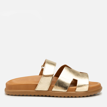 Klapki R.Polański 2223 - Złoty Lico