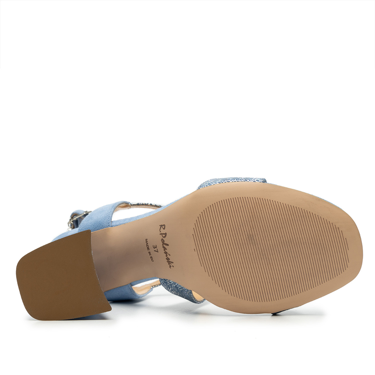 Sandały R.Polański 1681 - Niebieski