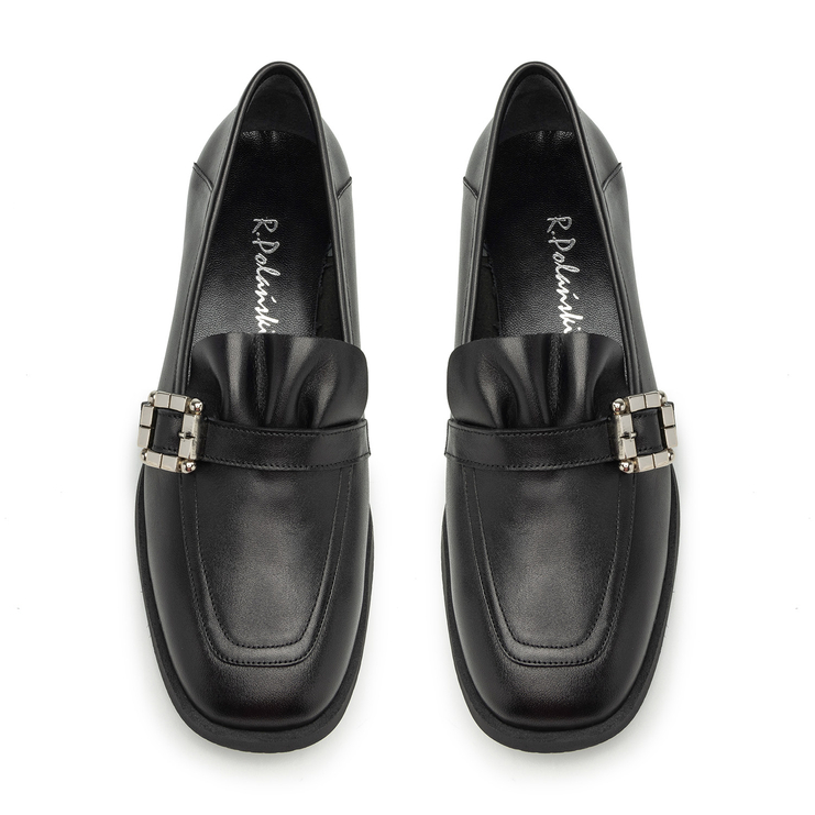 Półbuty R.Polański 2082 - Czarny Lico