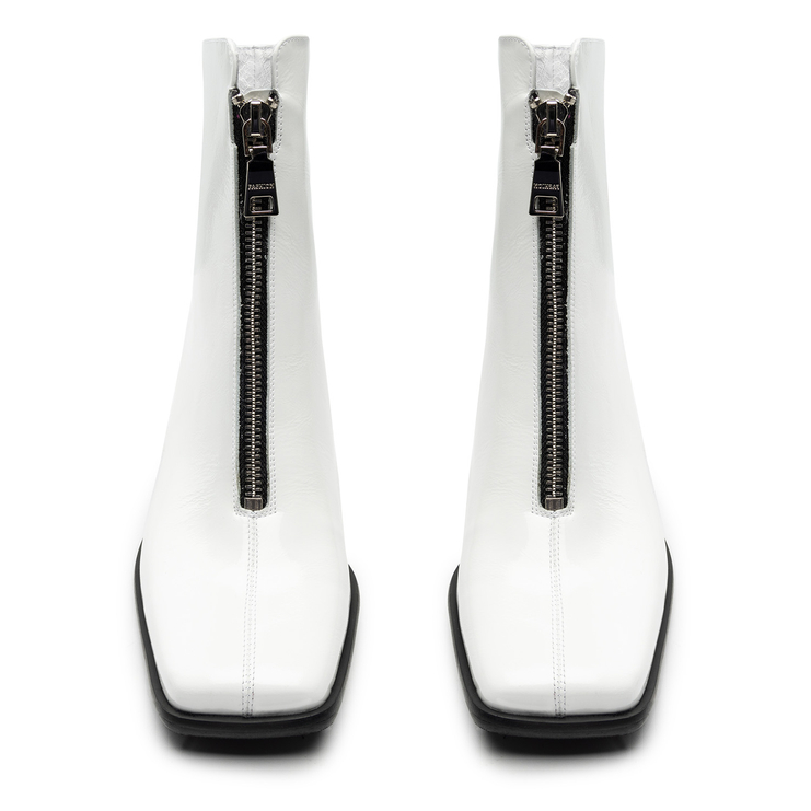 Botki R.Polański 1573 - Biały Naplak