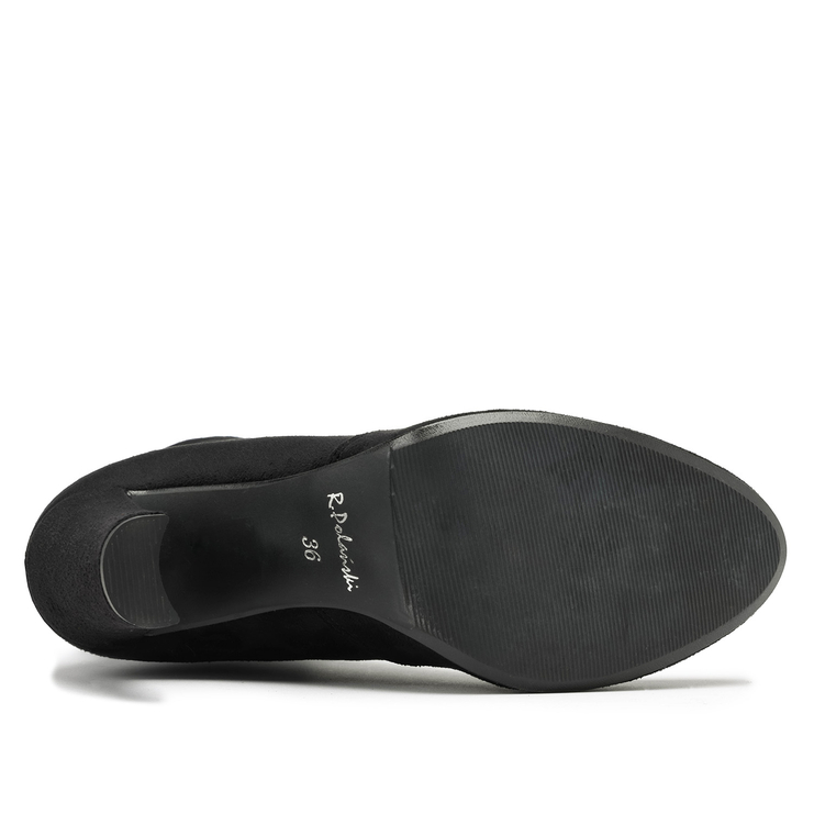 Muszkieterki 761 - Czarny Zamsz