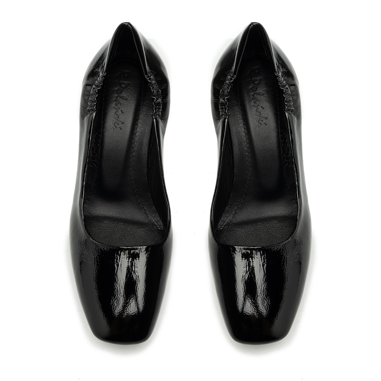 Czółenka R.Polański 2049 - Czarny Naplak