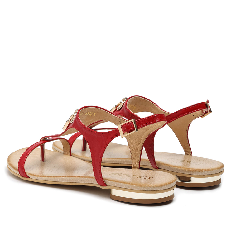 Sandały 1100 - Czerwony Lico