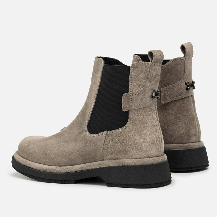 Sztyblety R.Polański 2244 - Cappuccino Zamsz