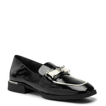 Półbuty R.Polański 2089 - Czarny Naplak