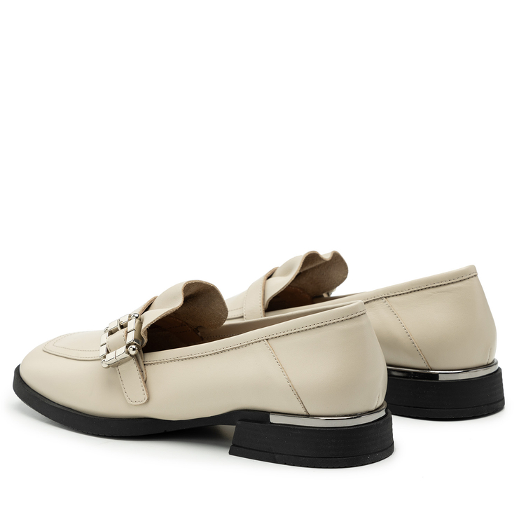 Półbuty R.Polański 2082 - Beżowy Lico