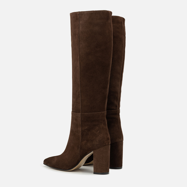 Kozaki R.Polański 2238 - Brązowy Zamsz