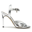 Sandały R.Polański 1104 - Srebrny Lico