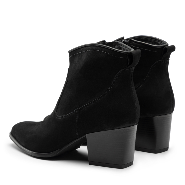 Botki R.Polański 1147 - Czarny Nubuk