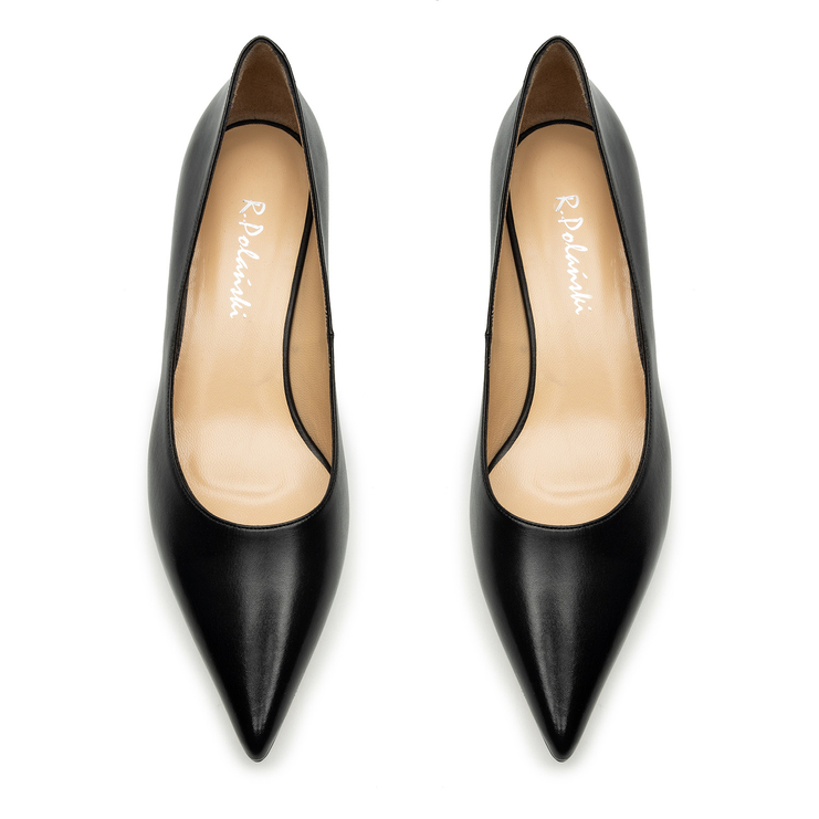 Czółenka R.Polański 2000 - Czarny Lico