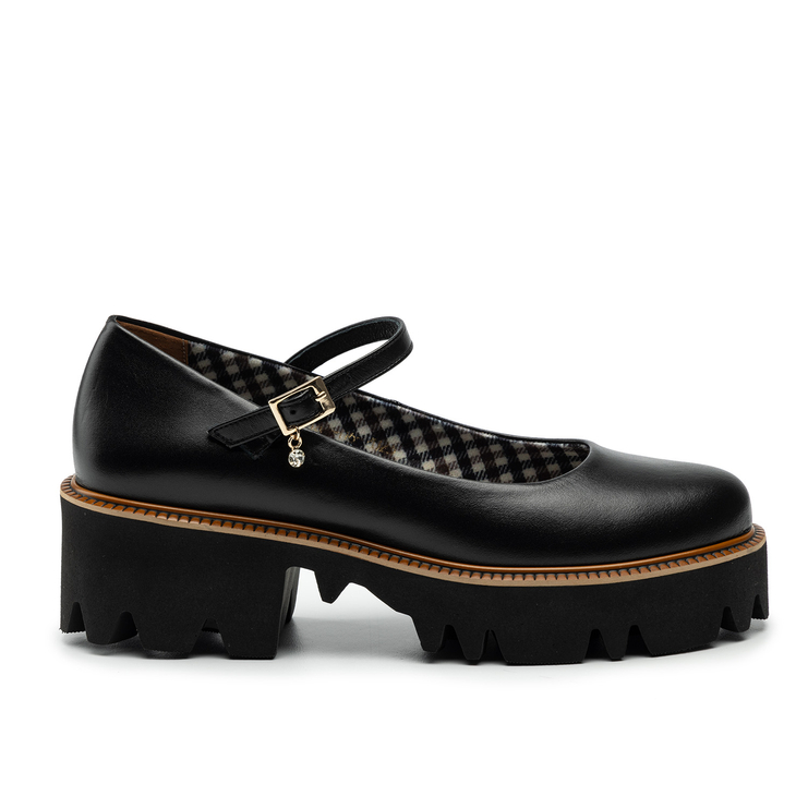 Półbuty R.Polański 1750 - Czarny Lico