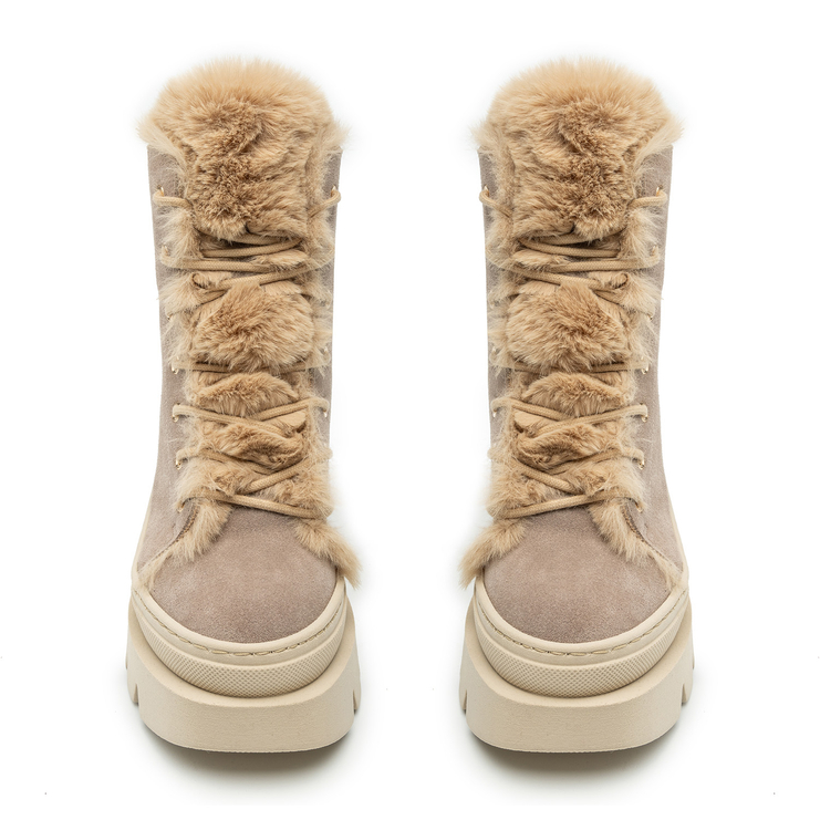 Trapery R.Polański 1745 - Cappuccino 42 Zamsz