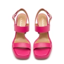Sandały R.Polański 1451 - Fuksja Polina 559 Lico